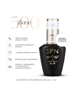 500 Base UV LaQ 8ml 2