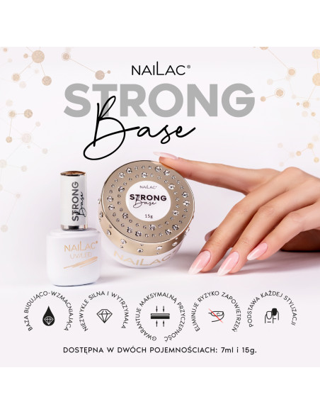 Baza hybrydowa STRONG Base NaiLac 7ml