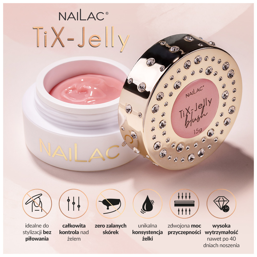 TiX-Jelly Blush NaiLac 50g TiX-Jelly Blush NaiLac 50g