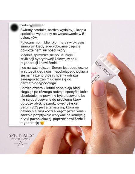 S.O.S. - Regenerujące serum do skóry i paznokci 10ml