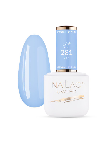 #281 GIN Hybrid polish NaiLac 7ml