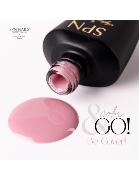 Baza kauczukowa Rubber Base COLOR & GO! Be Cover! 10ml