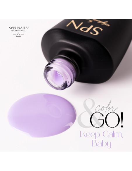 Baza kauczukowa Rubber Base COLOR & GO! Keep Calm, Baby 10ml