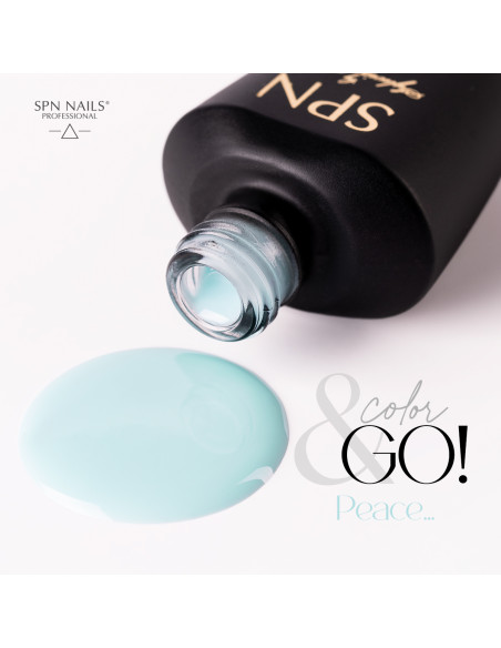 Baza kauczukowa Rubber Base COLOR & GO! Peace... 10ml