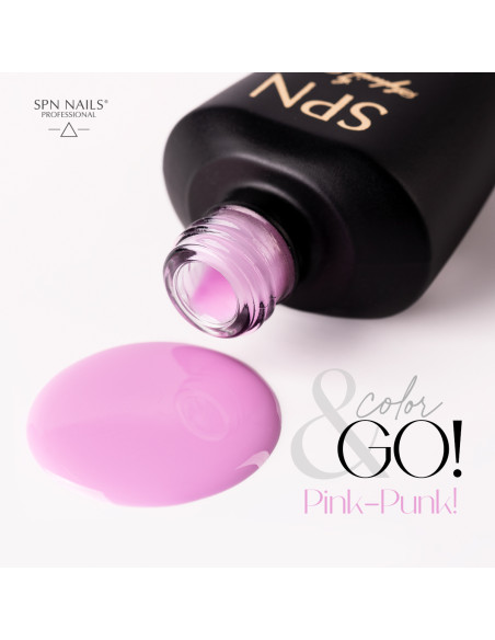 Rubber Base COLOR & GO! Pink-Punk! 10ml