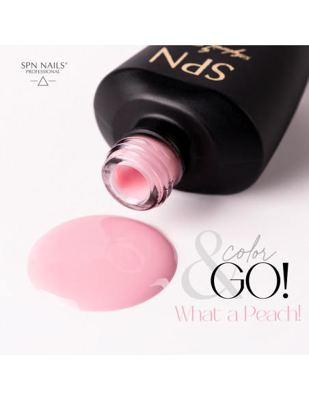 Rubber Base COLOR & GO! What a Peach! 10ml