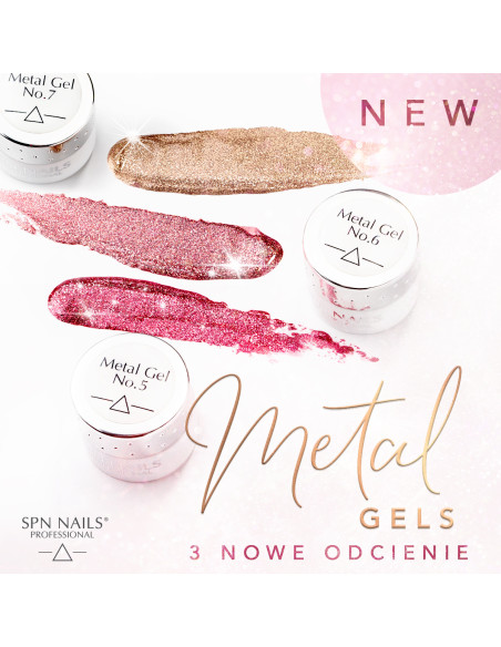 Metal Gel No.5 Cherry Red 5g