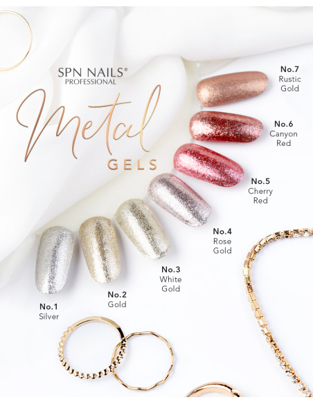 Metal Gel No.5 Cherry Red 5g