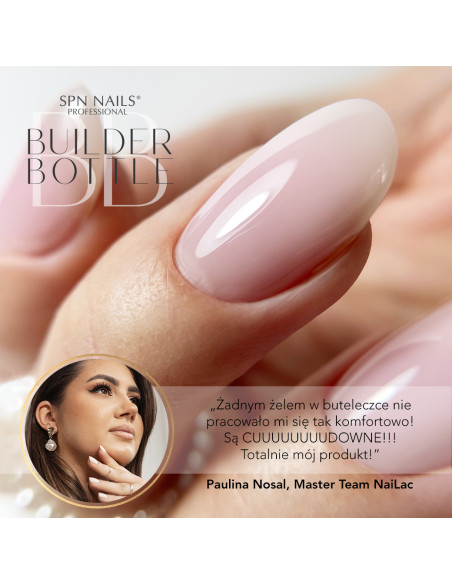 SPN Nails - Żel w butelce Builder Bottle Pure 10ml