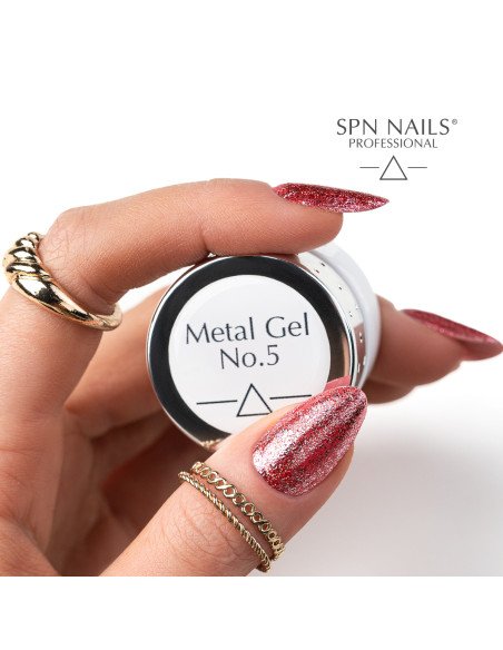 Metal Gel No.5 Cherry Red 5g