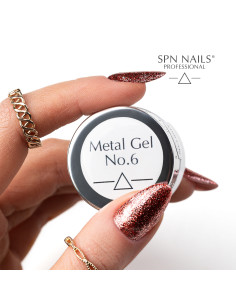 Metal Gel No.6 Canyon Red 2