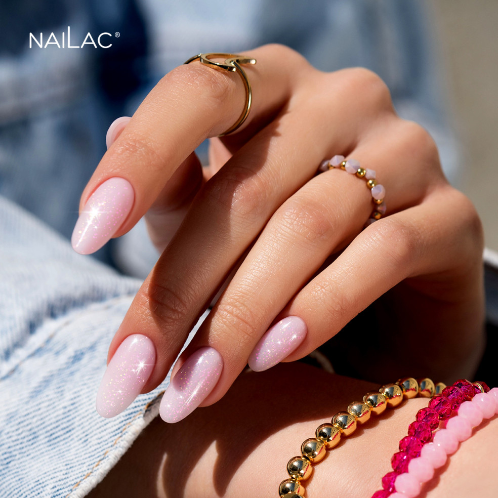 Baza kauczukowa Glow Base Pink NaiLac... Baza kauczukowa Glow Base Pink NaiLac...
