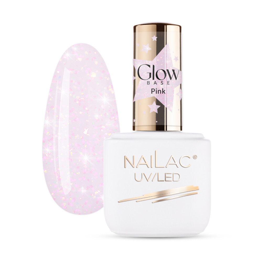Rubber Base Glow Base Pink NaiLac 7ml Rubber Base Glow Base Pink NaiLac 7ml