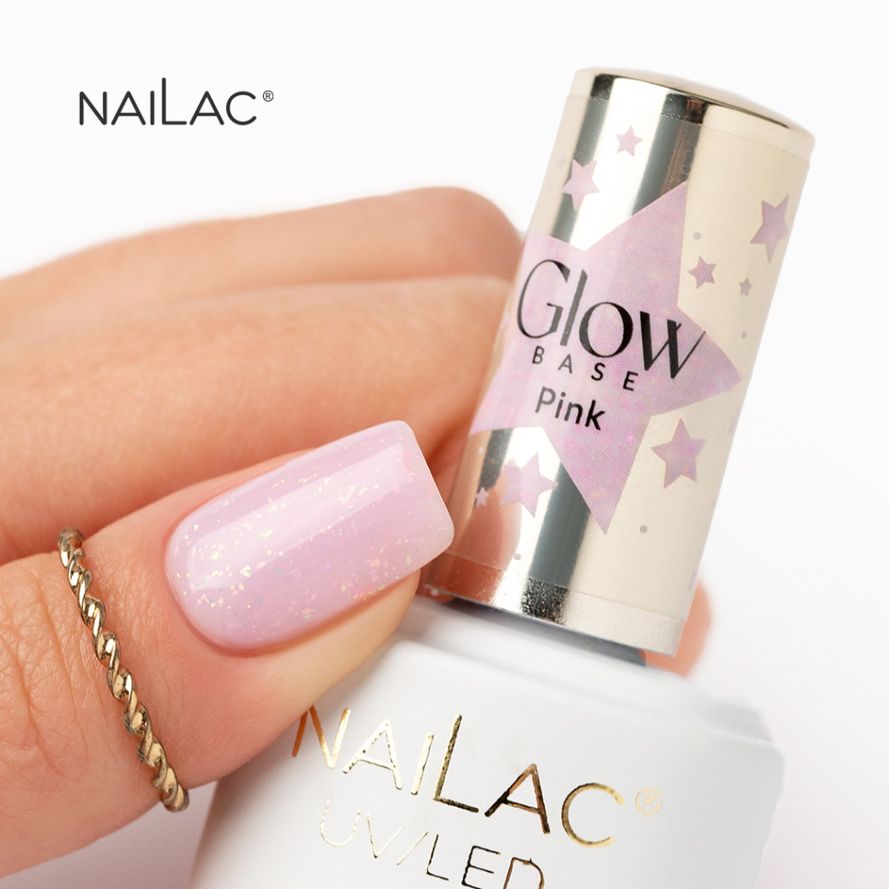 Rubber Base Glow Base Pink NaiLac 7ml Rubber Base Glow Base Pink NaiLac 7ml