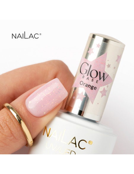 Baza kauczukowa Glow Base Orange NaiLac 7ml