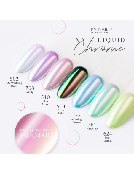 Nail Liquid Chrome Mermaid 8ml