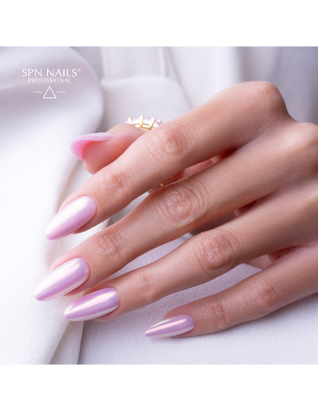 Pyłek w płynie Nail Liquid Chrome Golden Hour 8ml