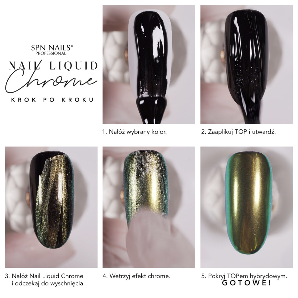 Nail Liquid Chrome Glass 8ml Nail Liquid Chrome Glass 8ml