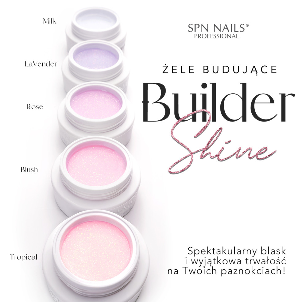 Rose Builder Shine Gel 15g Rose Builder Shine Gel 15g