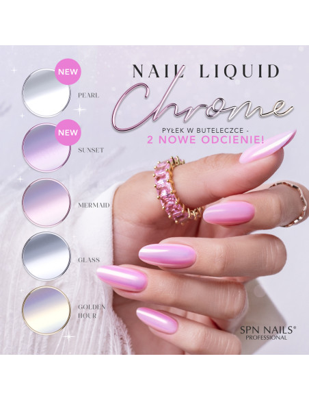 Nail Liquid Chrome Pearl 8ml