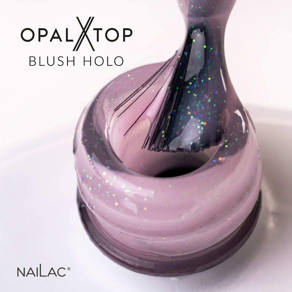 Hybrid top coat OpalX Top Blush Holo... Hybrid top coat OpalX Top Blush Holo...