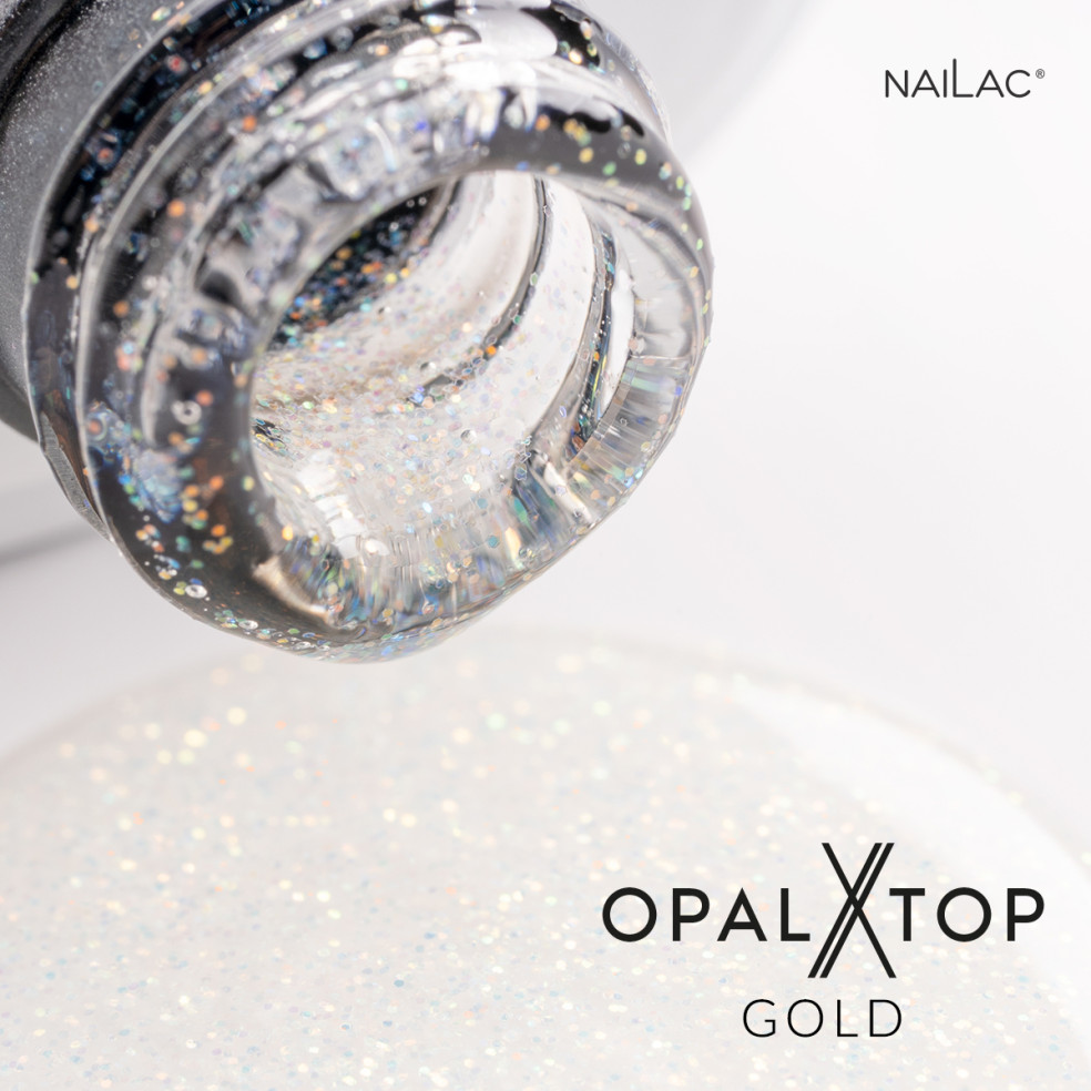 Hybrid top coat OpalX Top Gold NaiLac...