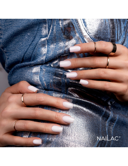 Top hybrydowy OpalX Top Milky Gold NaiLac 7ml