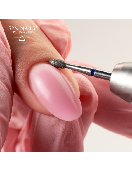 Diamond bit for nails, cuticles and feet - short flame