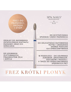 Diamond bit for nails,...