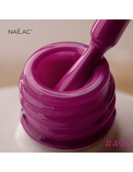 #490 Lakier hybrydowy NaiLac 7ml