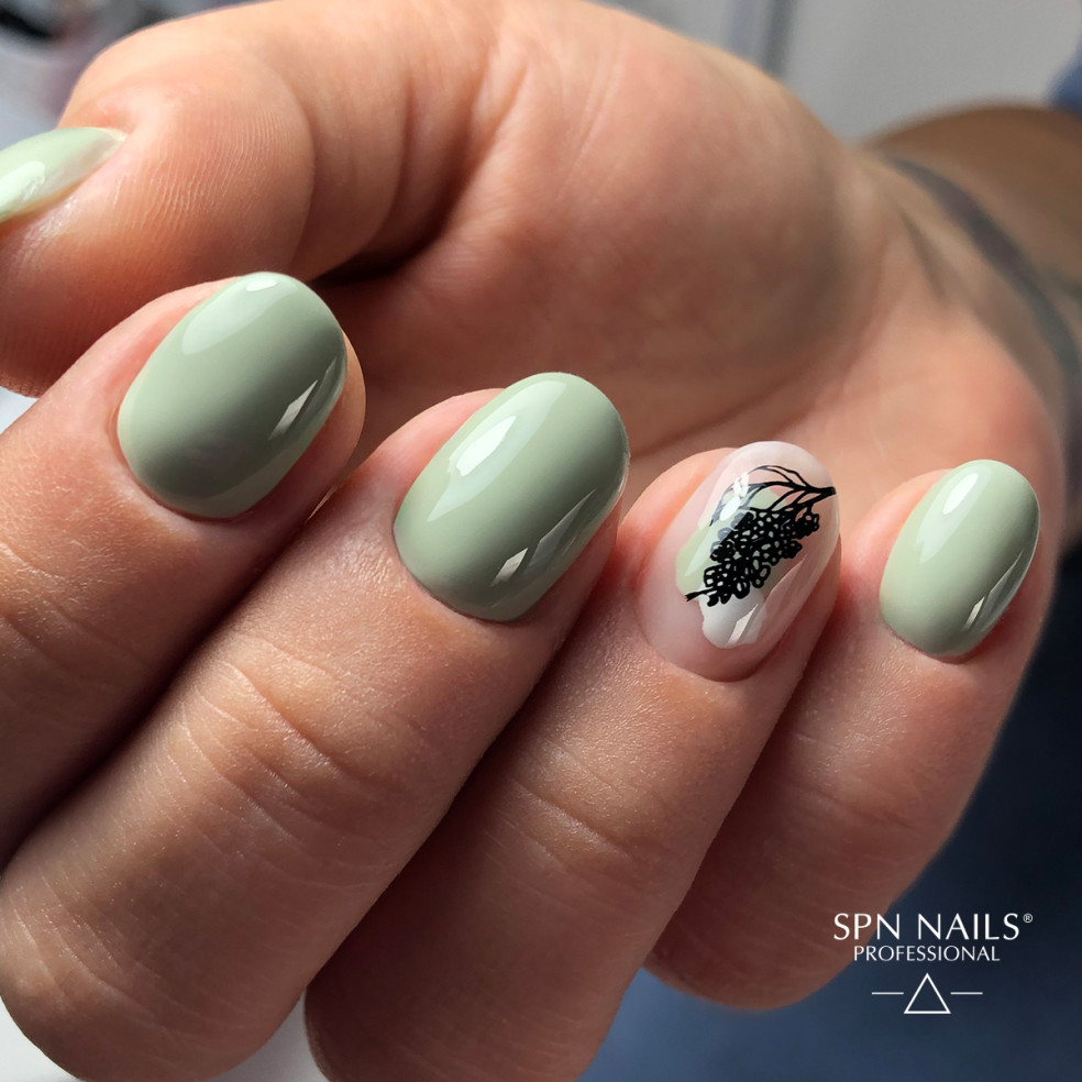 Lakier hybrydowy 908 Matcha Time UV... Lakier hybrydowy 908 Matcha Time UV...