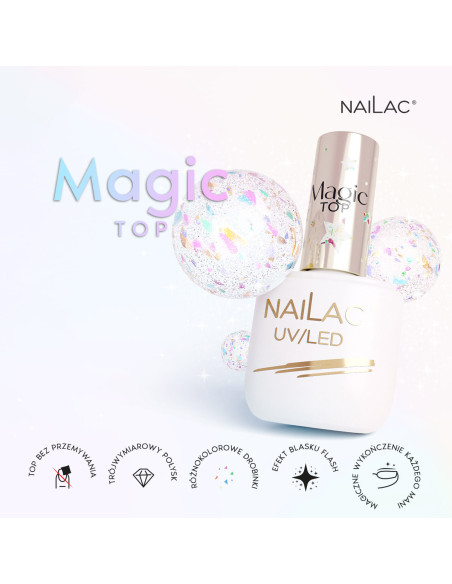 Top hybrydowy Magic Top NaiLac 7ml