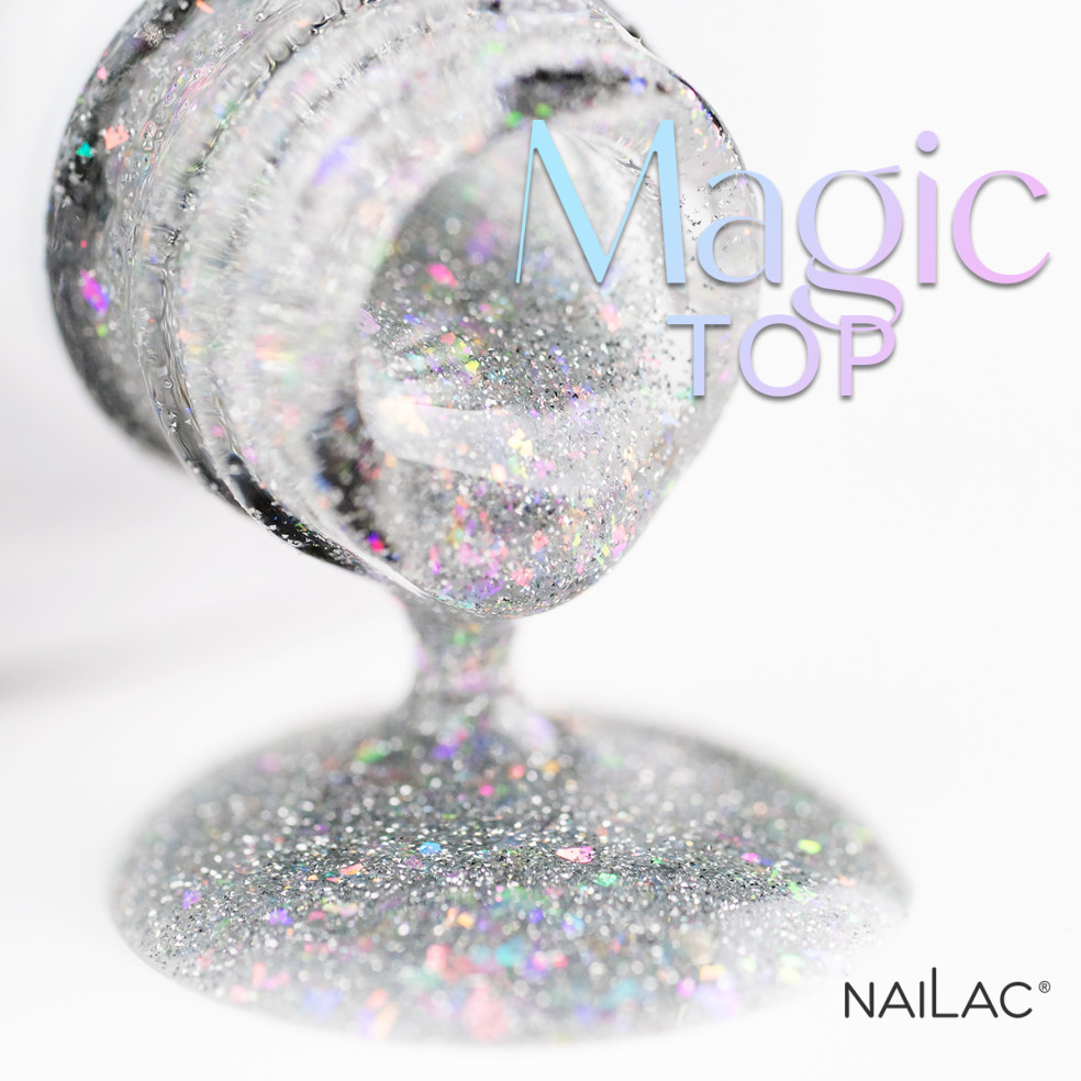 Top hybrydowy Magic Top NaiLac 7ml Top hybrydowy Magic Top NaiLac 7ml