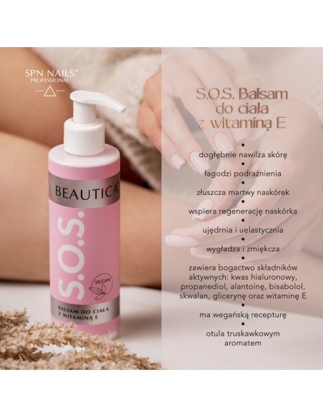 S.O.S - Body lotion with vitamin E 200ml