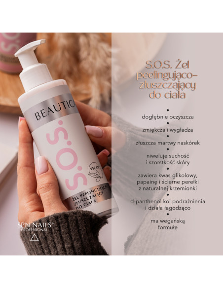 S.O.S - Peeling and exfoliating body gel 200ml