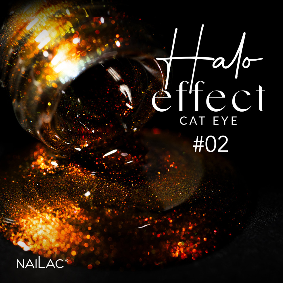 Lakier hybrydowy Halo Effect Cat Eye... Lakier hybrydowy Halo Effect Cat Eye...