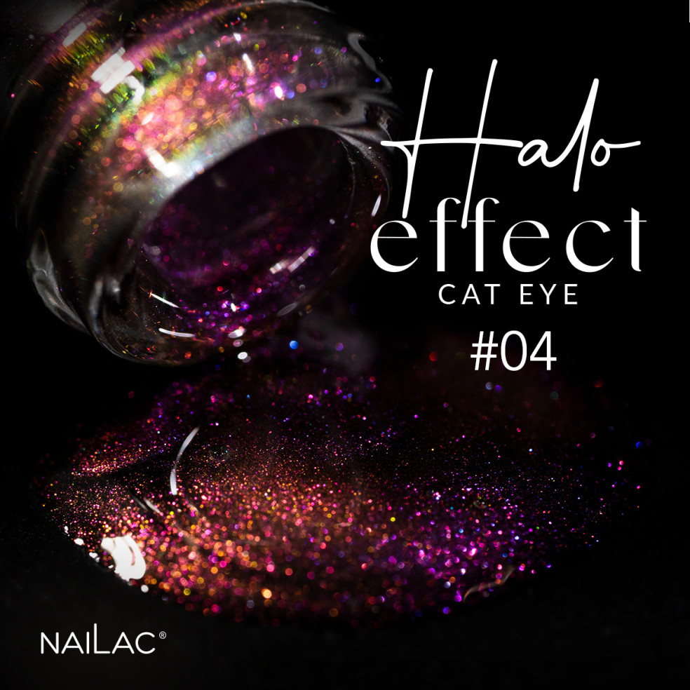 Lakier hybrydowy Halo Effect Cat Eye... Lakier hybrydowy Halo Effect Cat Eye...