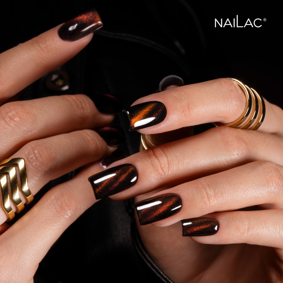 Lakier hybrydowy Halo Effect Cat Eye... Lakier hybrydowy Halo Effect Cat Eye...