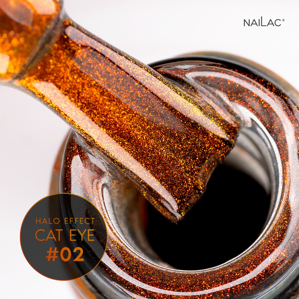 Lakier hybrydowy Halo Effect Cat Eye... Lakier hybrydowy Halo Effect Cat Eye...