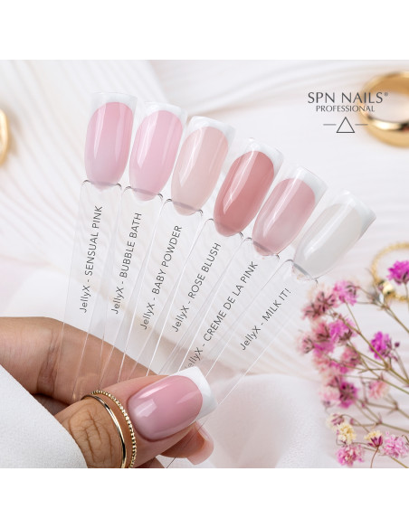 SPN Nails - Gel in a bottle JellyX Creme de la Pink 8 ml
