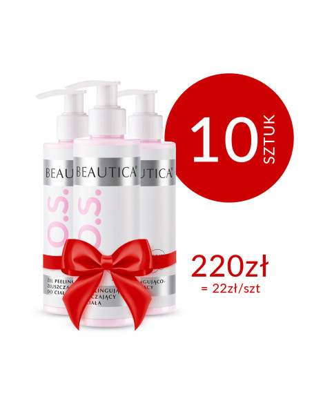 Pakiet 10 żeli peelingujących S.O.S. 200ml