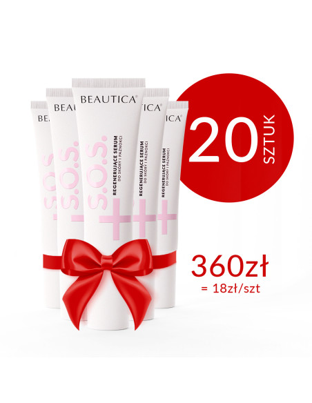 20 x S.O.S - Regenerating serum for skin and nails 10ml
