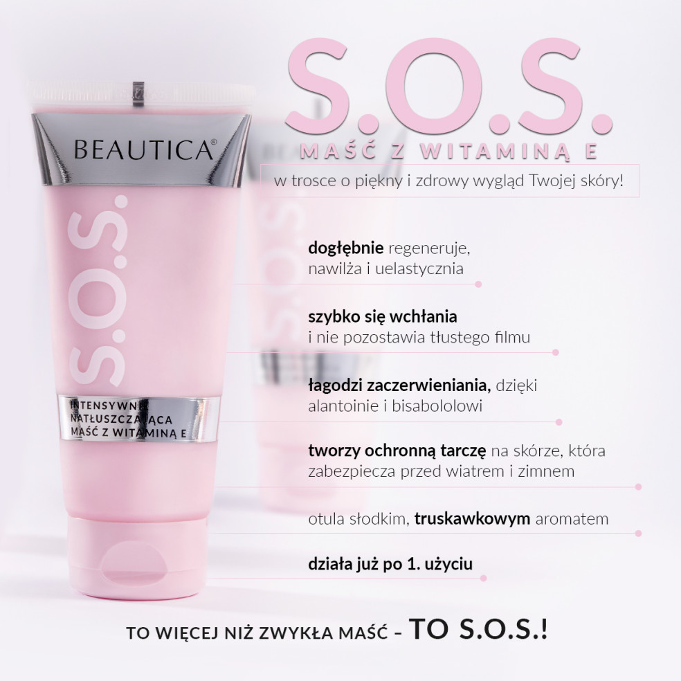 S.O.S - Intensely moisturizing ointment with vitamin E 100ml