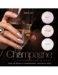 Rubber Bases Champagne Set