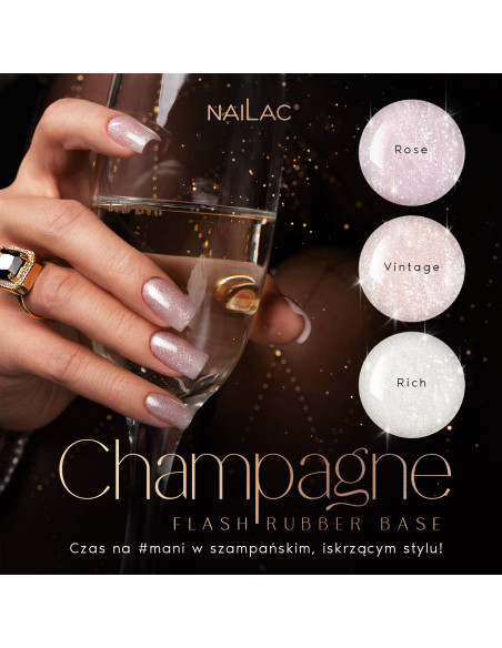 Zestaw baz kauczukowych Champagne