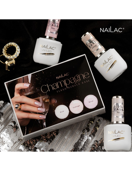 Zestaw baz kauczukowych Champagne