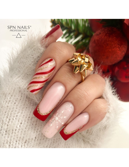 Lakier hybrydowy 1008 Santa's Red UV LaQ 8ml