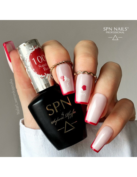 Lakier hybrydowy 1008 Santa's Red UV LaQ 8ml