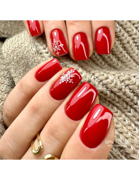 Lakier hybrydowy 1008 Santa's Red UV LaQ 8ml