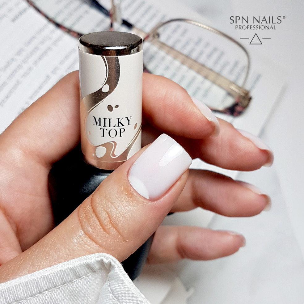 Top hybrydowy Milky Top UV LaQ 8 ml